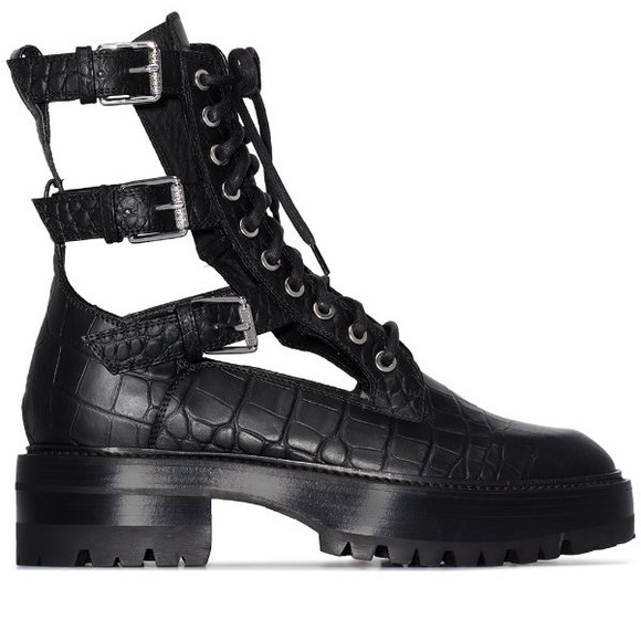 AMIRI CUT OUT COMBAT BOOT - Picture 2 of 12